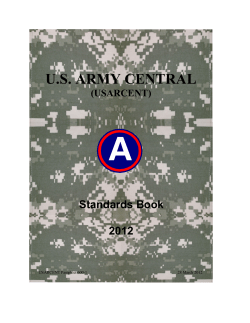 UNITED STATES ARMY CENTRAL U.S. ARMY CENTRAL (USARCENT)