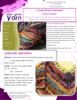 Reasonably priced, high-quality yarn that helps women in India and Nepal.