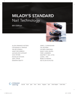 MILADY’S STANDARD Nail Technology 6th Edition