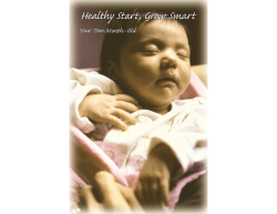 Healthy Start, Grow Smart Your Two-Month -Old