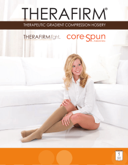 THERAFIRM THERAPEUTIC GRADIENT COMPRESSION HOSIERY ®
