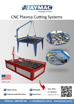 CNC Plasma Cutting Systems See this in Action