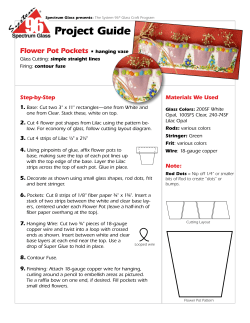 Project Guide Flower Pot Pockets Step-by-Step Materials We Used
