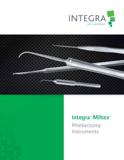 Integra Miltex Phlebectomy Instruments