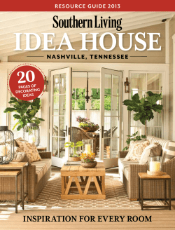IDEa HoUsE 20 InspIratIon For EvEry room nashville, tennessee