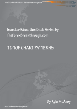 10 TOP CHART PATTERNS Investor Education Book Series by TheForexBreakthrough.com By Kyle McAvoy