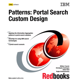 Patterns: Portal Search h Custom Design gn