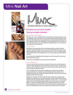 Minx Nail Art The hottest new nail trend in Canada!!