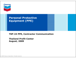 Personal Protective Equipment (PPE) q p (