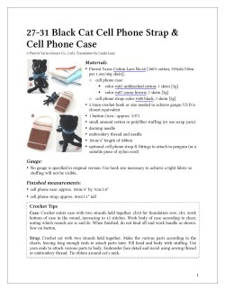 27-31 Black Cat Cell Phone Strap &amp; Cell Phone Case Materials