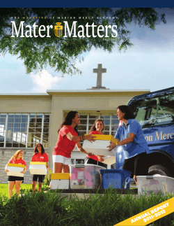Mater   Matters Rt Al Repo -2012
