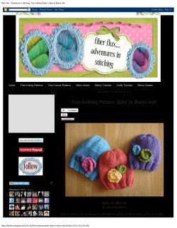 Home Free Knitting Patterns Free Crochet Patterns Stitch Library
