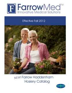 Farrow Haddenham Hosiery Catalog NEW!
