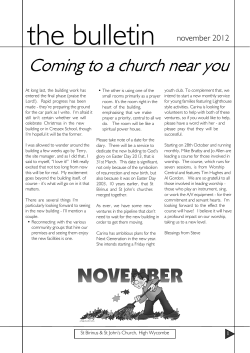 the bulletin november 2012