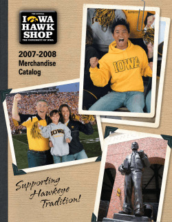 Supporting Hawkeye Tradition! 2007-2008