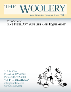 W OOLERY THE Fine Fiber Art Supplies and Equipment