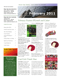 February 2011 February Features Warmth and Colour
