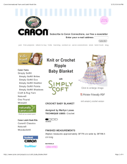 Subscribe to Caron Connections, our free e-newsletter Enter your e-mail address