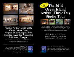 The 2014 Orcas Island Artists’ Three Day Studio Tour