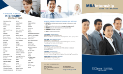 MBA Internship