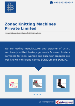 Zonac Knitting Machines Private Limited