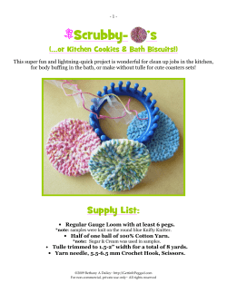 ø Scrubby-    ’s  (…or Kitchen Cookies &amp; Bath Biscuits!)