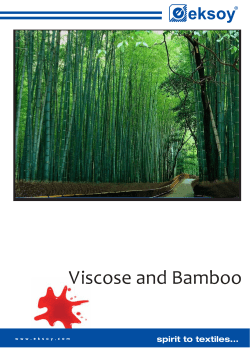 Viscose and Bamboo