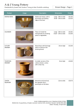 A &amp; J Young Pottery Brown Range – Page 1