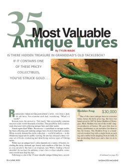 35 Antique Lures Most Valuable