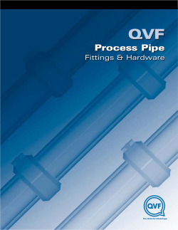 QVF Process Pipe Fittings &amp; Hardware
