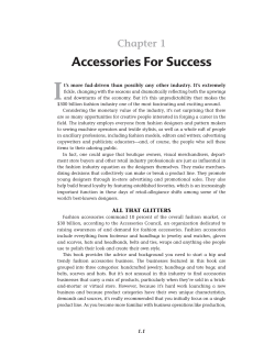 I Accessories For Success Chapter 1