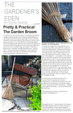 THE GARDENER&rsquo;S EDEN Pretty &amp; Practical: