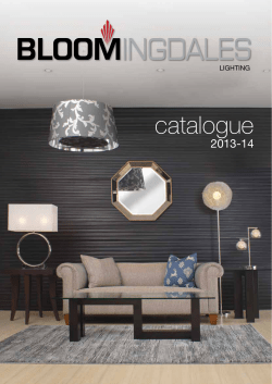catalogue 2013-14 LIGHTING
