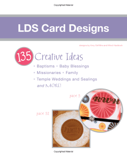 LDS Card Designs page 5 page 52 Copyrighted Material