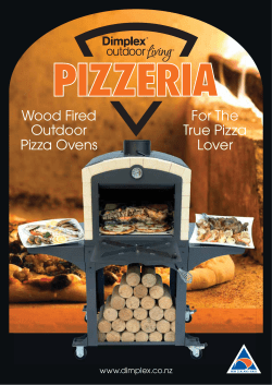Wood Fired For The Outdoor True Pizza