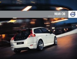 VOLVO C30 PRICE AND SPECIFICATION
