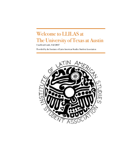 Welcome to LLILAS at The University of Texas at Austin