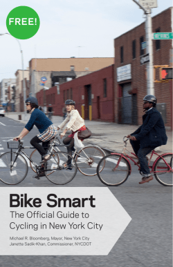 Bike Smart FREE! The Official Guide to Cycling in New York City