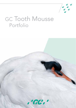 Tooth Mousse GC Portfolio 1