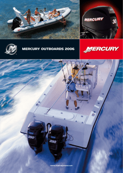 MERCURY  OUTBOARDS  2006 www.marinepower.com ™