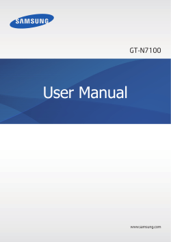 User Manual GT-N7100 www.samsung.com