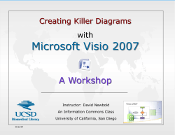 Microsoft Visio 2007 A Workshop  Creating Killer Diagrams