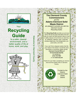 Recycling Guide Your W