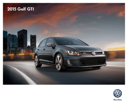 2015 Golf GTI
