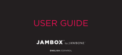 USER GUIDE ™ by ENGLISH