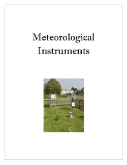   Meteorological Instruments