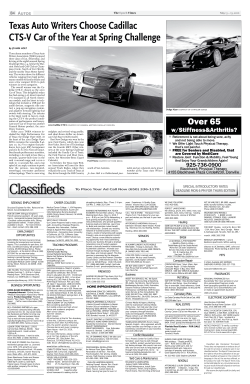 Texas Auto Writers Choose Cadillac Autos B4