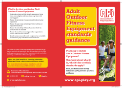Adult Outdoor What to do when positioning Adult Outdoor Fitness Equipment:
