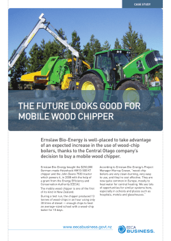 ThE fuTurE lOOks gOOd fOr mOBilE wOOd ChippEr