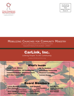 CarLink, Inc. M C